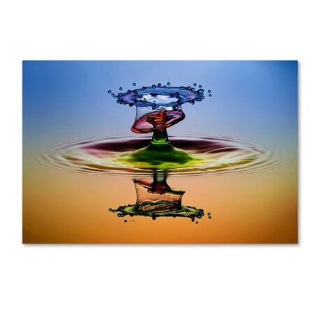 Trademark Fine Art Muhammad Berkati 'Cmyk' Canvas Art, 30x47 1X03156-C3047GG